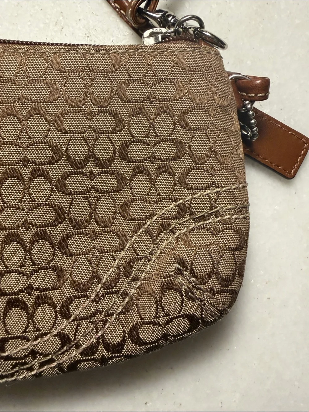 Vintage Coach Soho Wristlet